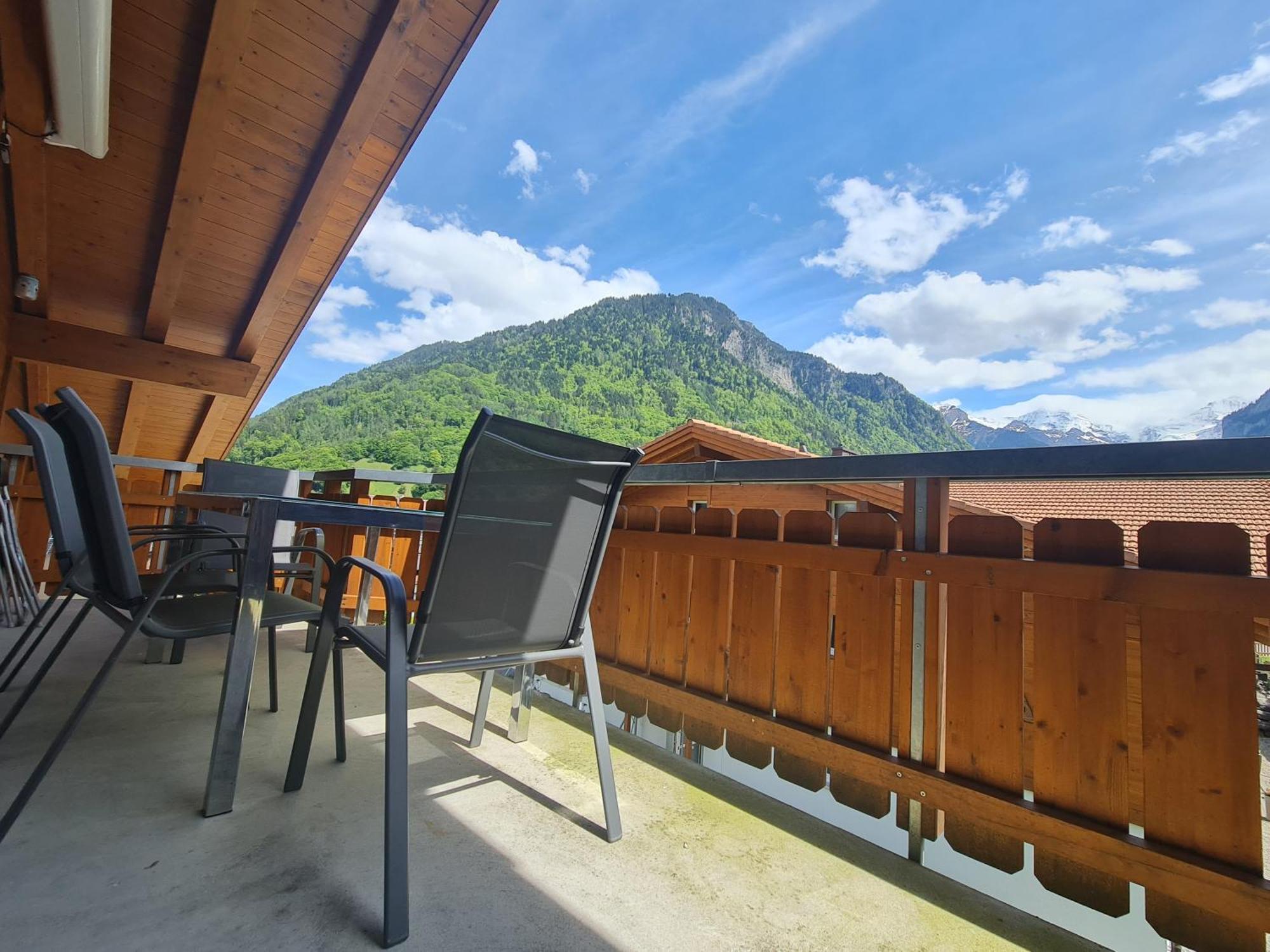 Jungfrau Penthouse - Aare Jungfrau Ag Daire Wilderswil Dış mekan fotoğraf